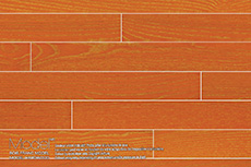 orange hardwood floor